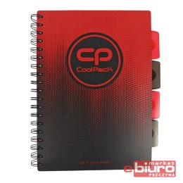 COOLPACK GRADIENT KOŁOZESZYT B5 CRANBERRY