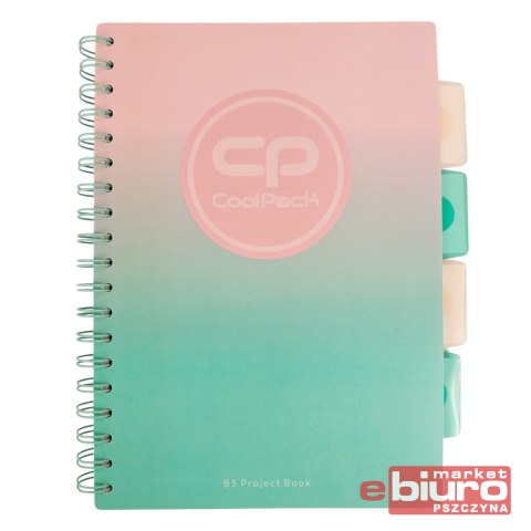 COOLPACK GRADIENT KOŁOZESZYT B5 STRAWBERRY