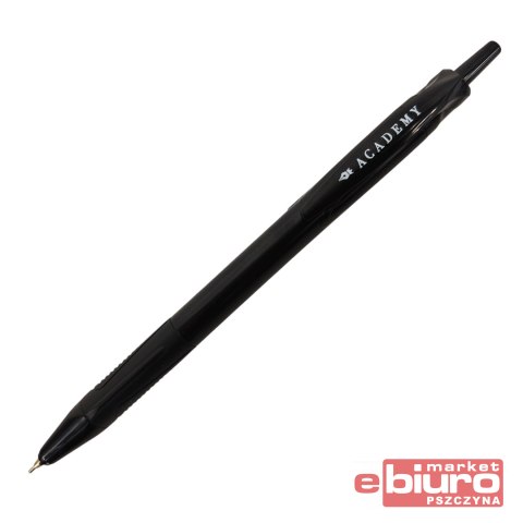 DŁUGOPIS AUTO CZARNY Z GRIP EASY ACADEMY INTERDRUK