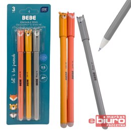 DŁUGOPIS ŚCIERALNY 3SZT BB FRIENDS BOYS INTERDRUK