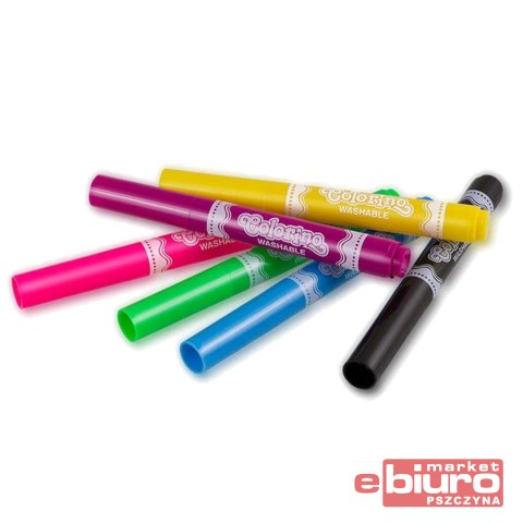 FLAMASTRY JUMBO COLORINO 12 KOLORÓW