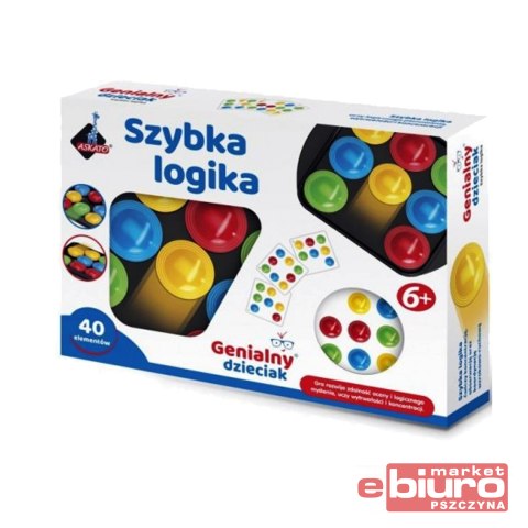 GENIALNY DZIECIAK SZYBKA LOGIKA 117935 ASKATO