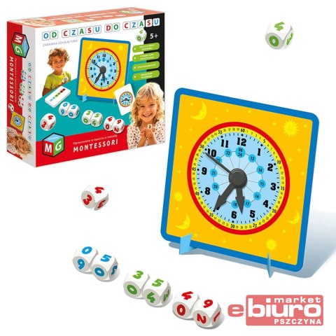 GRA I ZABAWKA EDUKACYJNA NAUKA GODZIN MONTESSORI