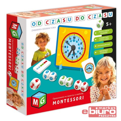 GRA I ZABAWKA EDUKACYJNA NAUKA GODZIN MONTESSORI
