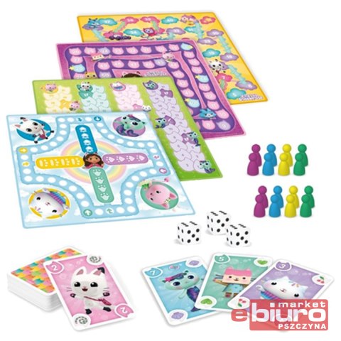 GRA KALEJDOSKOP KOCI DOMEK GABI ZESTAW GIER CARTAM
