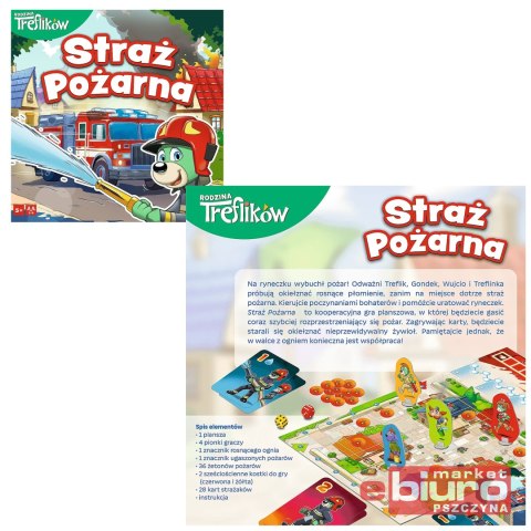 GRA RODZINA TREFLIKÓW STRAŻ POŻARNA TREFL