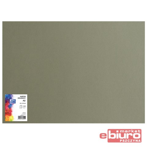KARTON OXF A2 160G 98 CIEMNOSZARY