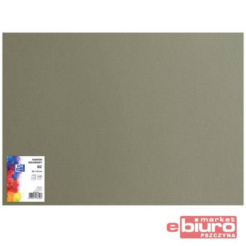 KARTON OXF B2 225G 98 CIEMNOSZARY