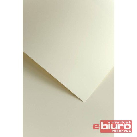 KARTON OZDOBNY GŁADKI KREMOWY 20SZT 240G GALERIA PAPIERU