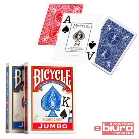 KARTY DO POKERA BICYCLE JUMBO CS72 CARTAMUNDI