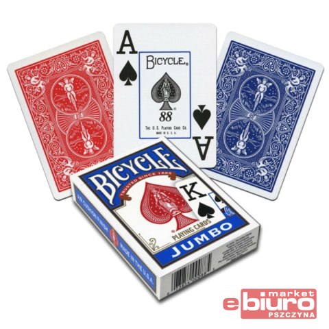 KARTY DO POKERA BICYCLE JUMBO CS72 CARTAMUNDI