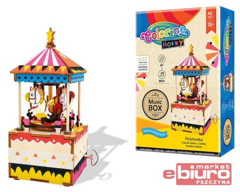 KIDS CREATIV ZEST.MODEL. POZYTYWKA MERRY GO ROUND