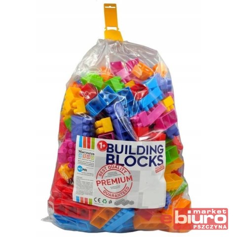 KLOCKI KONSTRUKCYJNE PREMIUM 500 ELEMENTÓW