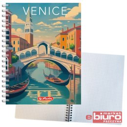 KOŁOZESZYT HER RETRO CITY 2 SPIR B5 100K 70G KRATK