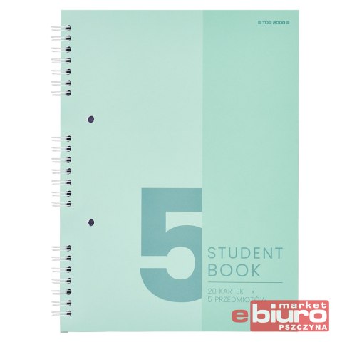 KOŁOZESZYT TOP 2000 STUDENT BOOK A4 100K 400179520