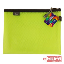 KOPERTA Z SUWAKIEM METALOWYM A5 ZIELONA TETIS