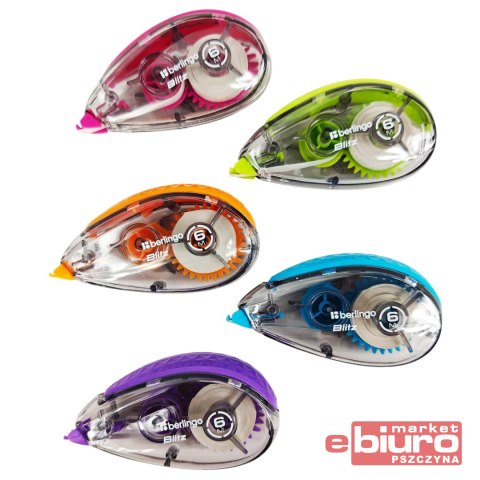 KOREKTOR W TAŚMIE BLITZ 5MMX6M BERLINGO