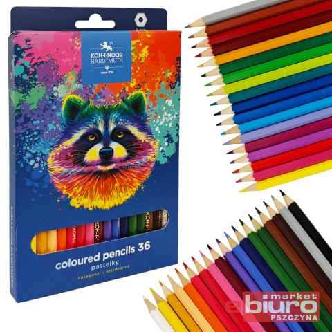 KREDKI 3555 36 KOL. SZOP SERIA NIEBIESKA