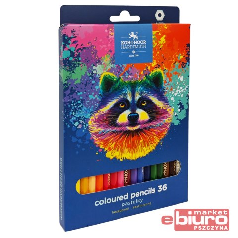 KREDKI 3555 36 KOL. SZOP SERIA NIEBIESKA