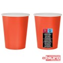 KUBECZKI PAPIEROWE JEDNOKOL. CZERWONE 270ML 6 SZT