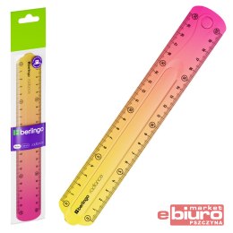 LINIJKA RADIANCE 20CM 299649 GRADIENT ŻÓŁTY RÓŻ BE