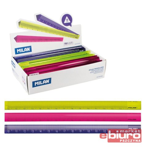 LINIJKA TRÓJKĄTNA 15 CM KOLOR 351260C MILAN