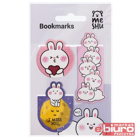MAGNETYCZNE ZAKŁADKI DO KSIĄŻEK BUBBLE BUNNY A'3