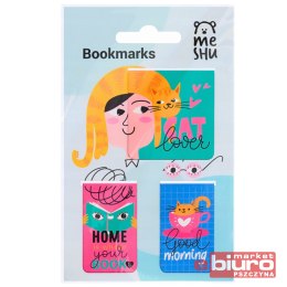 MAGNETYCZNE ZAKŁADKI DO KSIĄŻEK CAT LOVER A'3 MESH