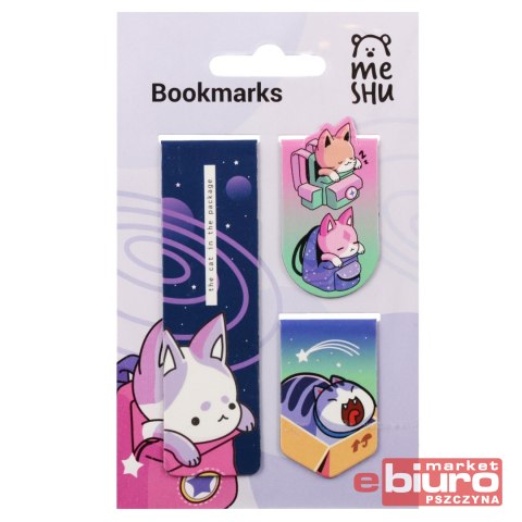 MAGNETYCZNE ZAKŁADKI DO KSIĄŻEK CATBOX A'3 MESHU