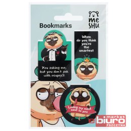 MAGNETYCZNE ZAKŁADKI DO KSIĄŻEK FUNNY PAG A'3 MES