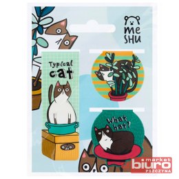 MAGNETYCZNE ZAKŁADKI DO KSIĄŻEK JUISY CAT A'3 MESH