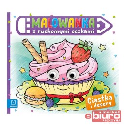 MALOWANKA Z RUCHOMYMI OCZKAMI. CIASTKA I DESERY