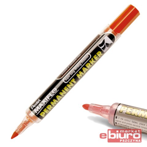 MARKER WODOODPORNY PENTEL NLF50 CZERWONY