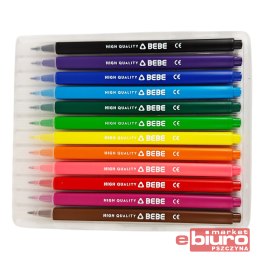 MAZAKI TRÓJKĄTNE 12 KOLORÓW BB KIDS