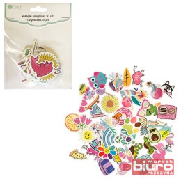 NAKLEJKI WINYLOWE LATO 50SZT DALPRINT