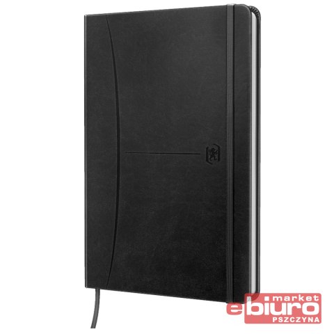 NOTATNIK OXFORD SIGNATURE A5 80K W LINIE CZARNY