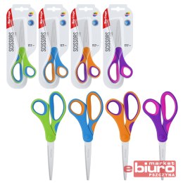 NOŻYCZKI FUZE 17,7CM MIX KOL BERLINGO