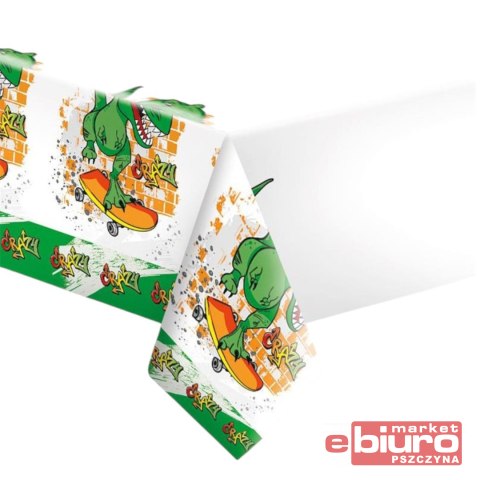 OBRUS PAPIEROWY DZIECIĘCY DINOZAURY WZÓR2 POL-MAK