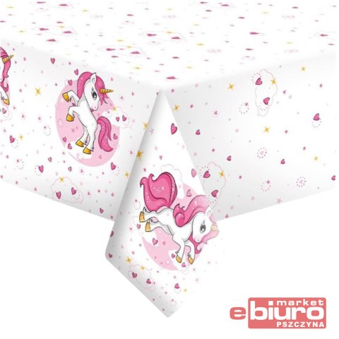 OBRUS PAPIEROWY DZIECIĘCY JEDNOROŻCE WZÓR2 POL-MAK