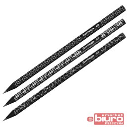 OŁÓWEK DOUBLEBLACK HB OKRĄGŁY CZARNE DREW BERLINGO