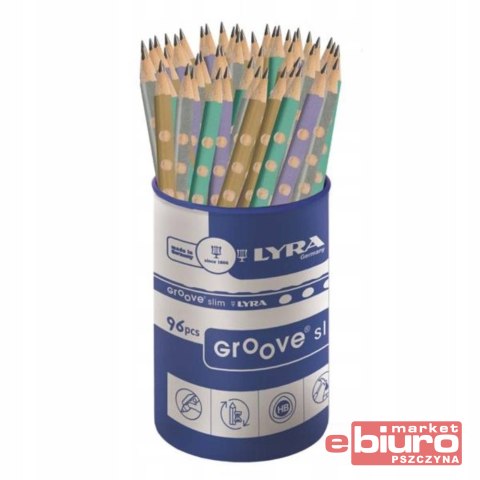OŁÓWEK HB GROOVE LYRA SLIM METALICZNE MIX 1763962