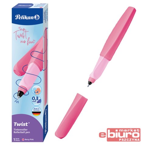 PIÓRO KULKOWE PELIKAN TWIST R457 F BERRY PINK