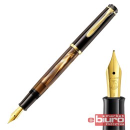 PIÓRO WIECZNE M200 B BRĄZOWE MARMUR PELIKAN