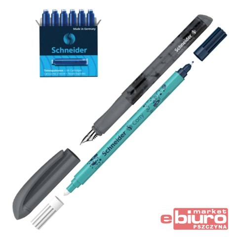 PIÓRO WIECZNE SCHNEIDER WYM+6 NAB MARMUREK SZARY