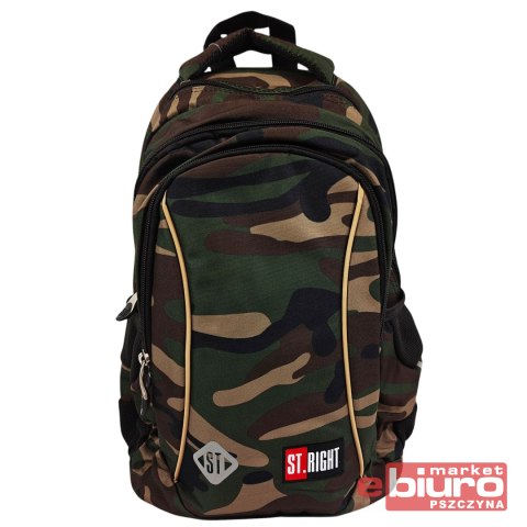 PLECAK 3-KOMOROWY STRIGHT BP-26 MORO