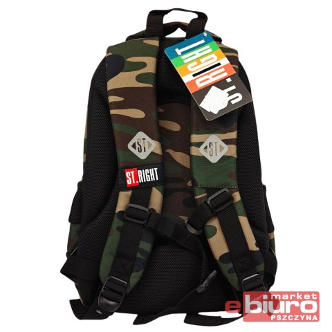 PLECAK 3-KOMOROWY STRIGHT BP-26 MORO