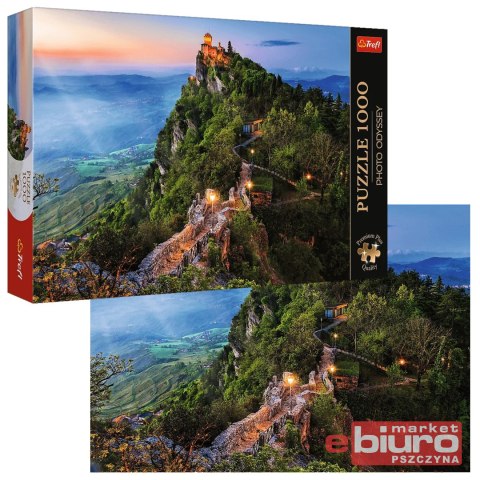 PUZZLE 1000 PREMIUM PLUS WIEŻA CESTA SAN MARINO