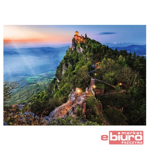 PUZZLE 1000 PREMIUM PLUS WIEŻA CESTA SAN MARINO