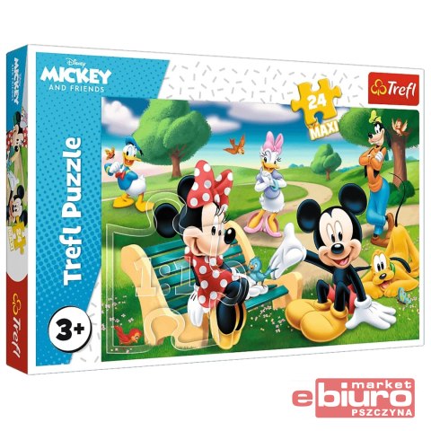 PUZZLE 24 MAXI MYSZKA MIKI W GRONIE PRZYJACIÓŁ