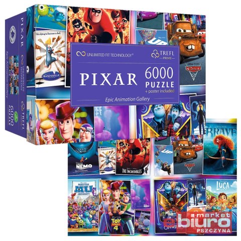 PUZZLE 6000 UFT EPIC ANIMATION GALLERY TREFL